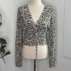 Zara long sleeve blouse